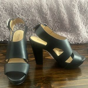 Black, Michael Kors heels size 6.5